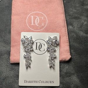 Delilah CZ drop earrings